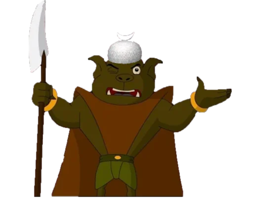 Стикер Jaggu and Frens - 1