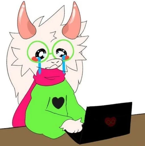 Стикер RalseiR_by_fStikBot - 1