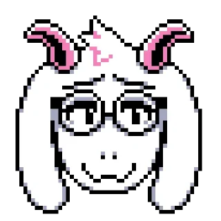 Стикер Ralsei i przyjaciele - 7