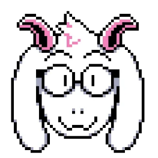 Стикер Ralsei i przyjaciele - 1