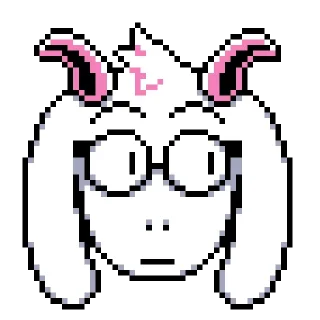 Стикер Ralsei i przyjaciele - 6