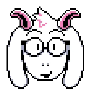 Стикер Ralsei i przyjaciele - 2