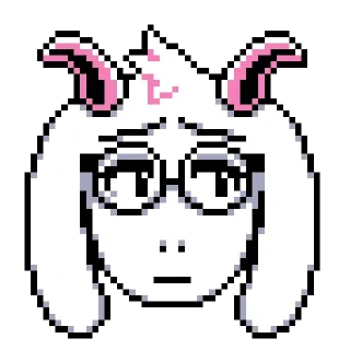 Стикер Ralsei i przyjaciele - 9