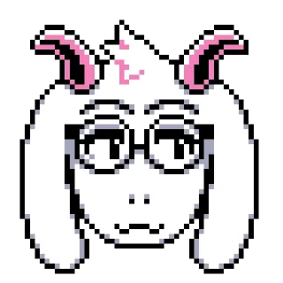 Стикер Ralsei i przyjaciele - 8