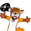 Sticker Ramael Fox by Ligoni-EXE - 3