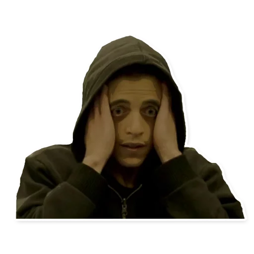 human face hood person