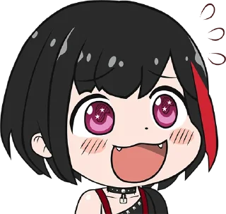 Стикер Ran Mitake (BanG Dream!) - 6