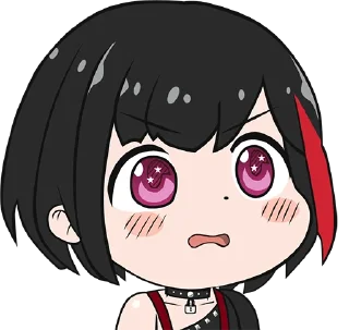 Стикер Ran Mitake (BanG Dream!) - 3