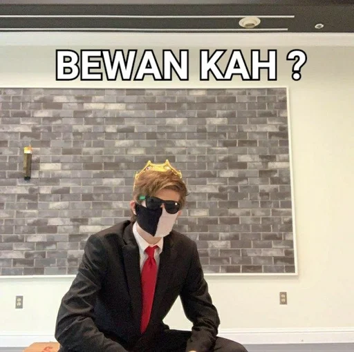 Стикер Ranboo by @Menggabutbersama :: @fStikBot - 9