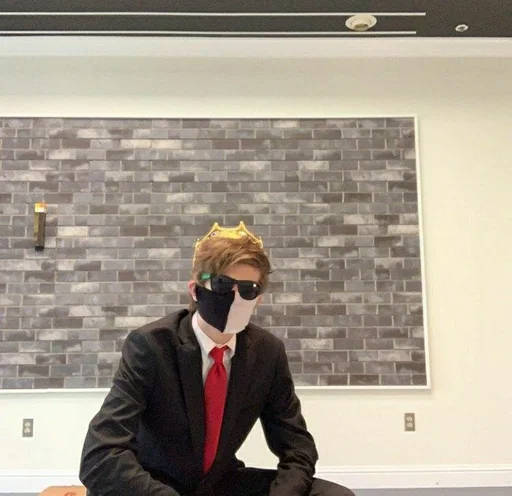 Стикер Ranboo by @Menggabutbersama :: @fStikBot - 1