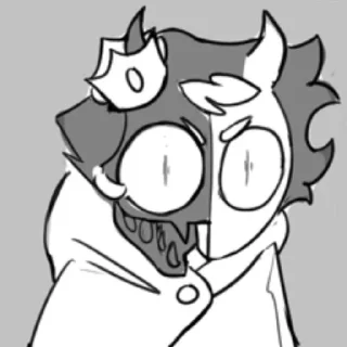 Стикер Донт лук плз - 10