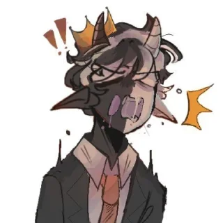 Стикер Донт лук плз - 9