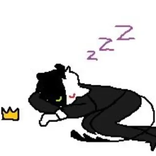 Стикер Донт лук плз - 7