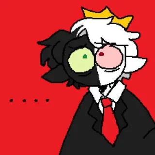 Стикер Донт лук плз - 6