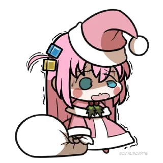 Sticker Bocchi the Rock! 🎸 (@TodorokiShouto) - 4