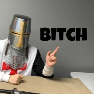 Стикер Random Crusader ♧ (@SameOldShits) - 2