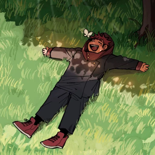 Sticker Random_animememes - 1