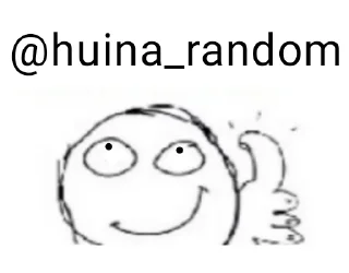 Стикер Хуйня на рандоме @huina_random - 9