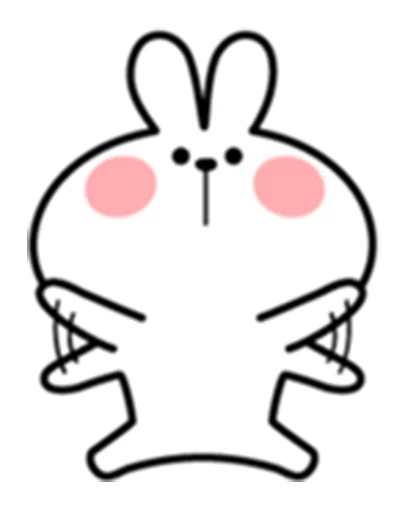clipart cartoon rabbit