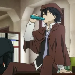 Sticker ─≀Ranpo Edogawa྆🍫✦.┆@Saiou 𖥾 - 2