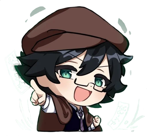 Стикер Ranpo×Genshin - 3