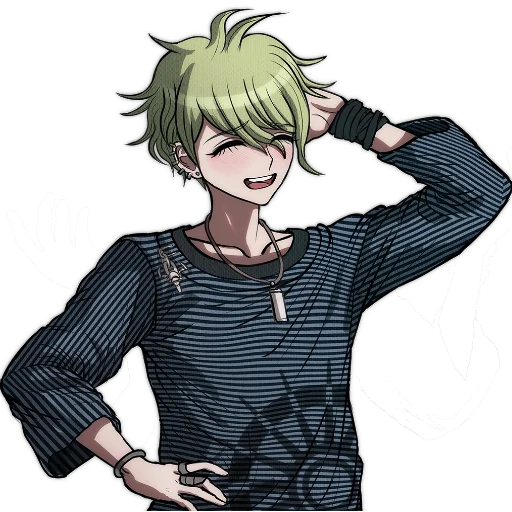 clothing anime human face