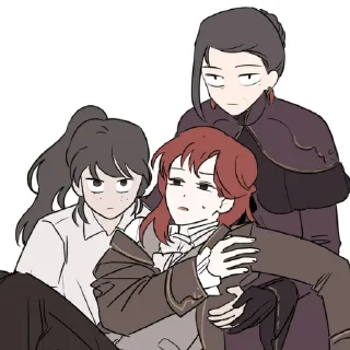 Sticker Trash of the count's family - 2