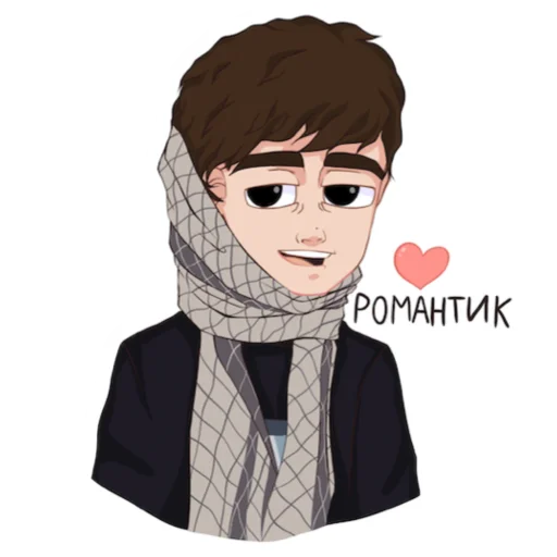 человеческое лицо эскиз мультфильм