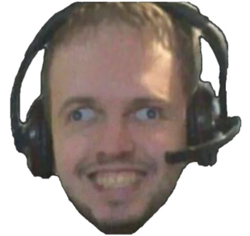 человеческое лицо наушники лоб