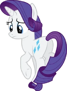 Стикер Rarity | @MyLittlePony_bots - 4