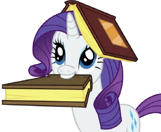 Стикер Rarity | @MyLittlePony_bots - 11