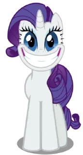 Стикер Rarity | @MyLittlePony_bots - 5