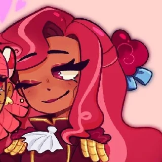 Стикер Raspberry cookie - 0