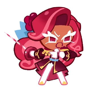 Стикер Raspberry cookie - 6