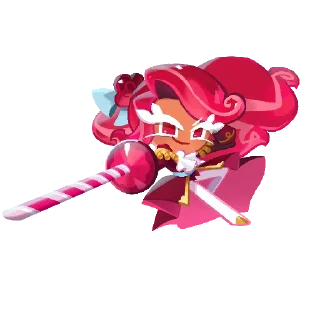 Стикер Raspberry cookie - 3