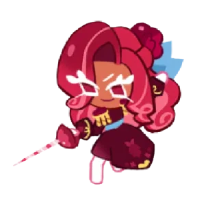 Стикер Raspberry cookie - 4