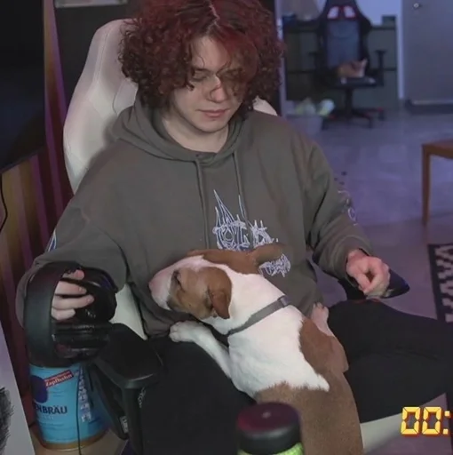 person indoor mammal