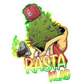 Sticker Rasta klad from Sativa - 1