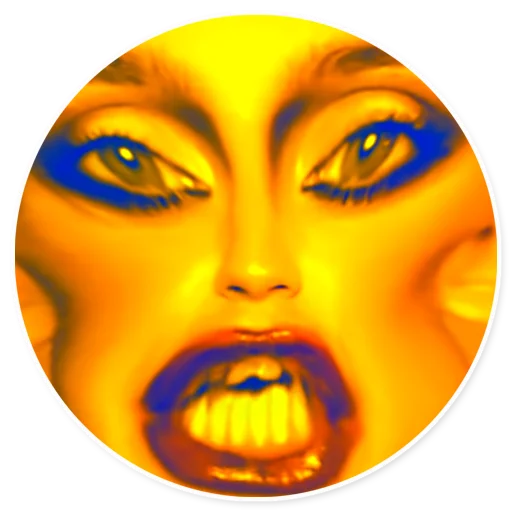 Макросъемка мультфильм жёлтый