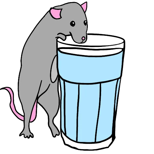 Стикер Rat_20_q - 1