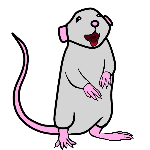 Стикер Rat_20_q - 1