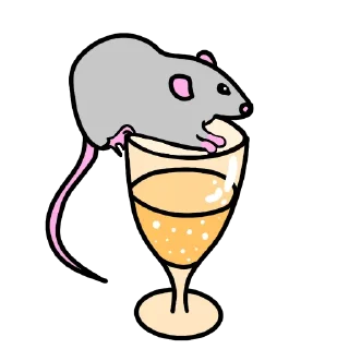 Sticker RATS :: @artkmia - 10