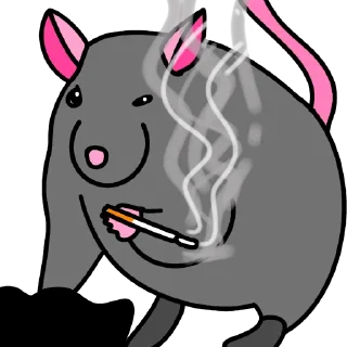 Sticker RATS :: @artkmia - 0