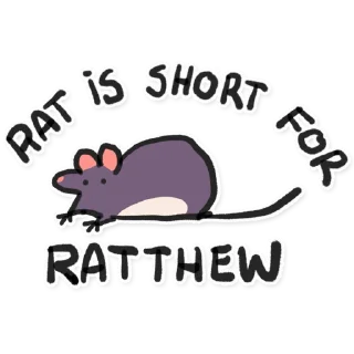 Стикер Rats - 4