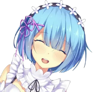 Стикер Re : Zero @StickersofWeeb - 6