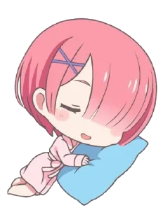 Стикер Re : Zero @StickersofWeeb - 11