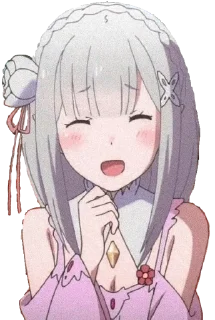 Стикер Re : Zero @StickersofWeeb - 3