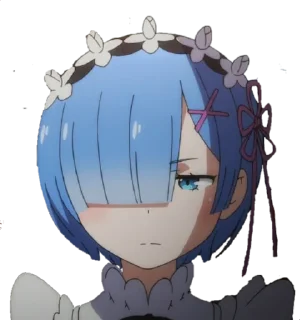 Стикер Re:Zero @EIIeLawliet, @AnimePicturesAMV - 5