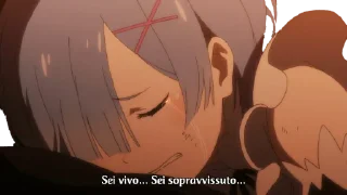 Стикер Re:Zero @EIIeLawliet, @AnimePicturesAMV - 10