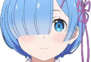 Стикер Re:Zero @EIIeLawliet, @AnimePicturesAMV - 9